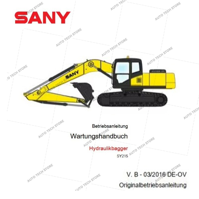 Heavy Equipment Pdf - Для руководства магазина тяжелого оборудования Sany