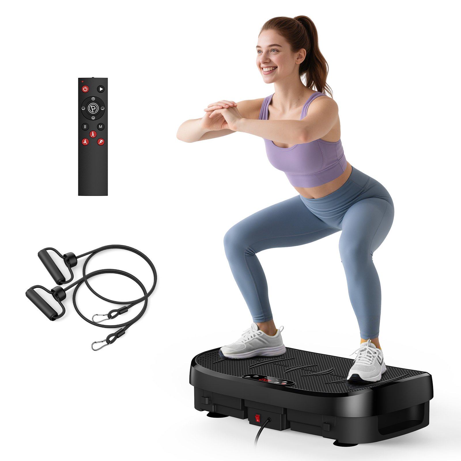 Plate Compactor Vibrator - Виброплатформа для сжигания жира, фитнес-тренажер для
