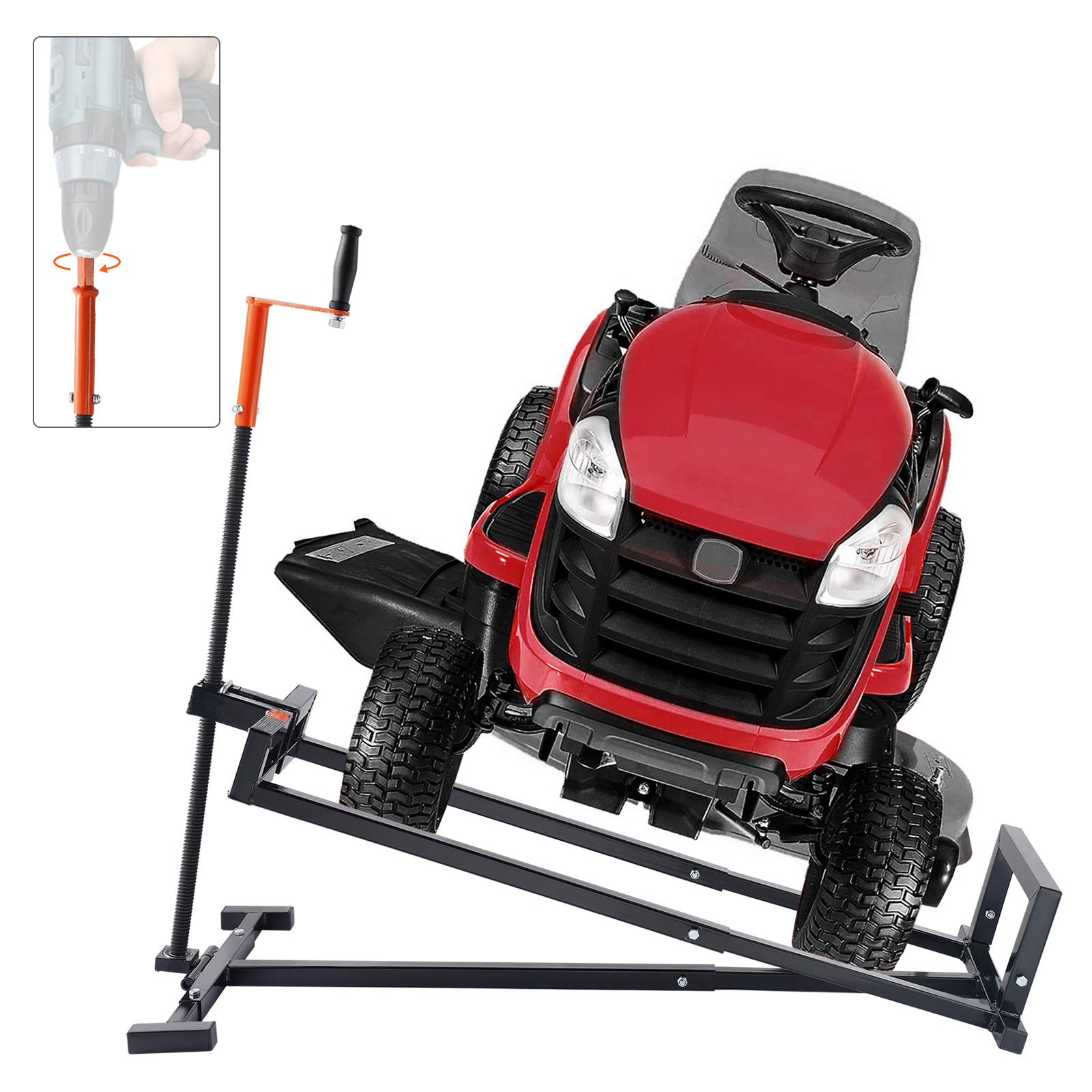 Hydraulic Floor Jack - Подъемник для газонокосилки SucceBuy с гидравлическим/резьбовым
