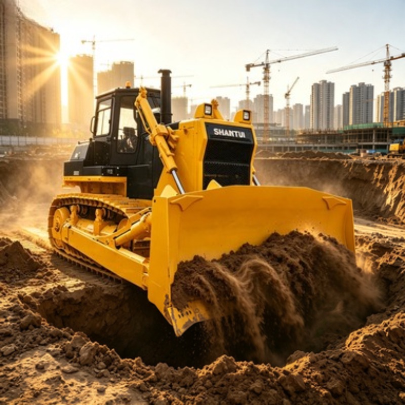 Heavy Equipment In Mining - Бульдозер гусеничный SD22, 220 л.с., тяжелый,