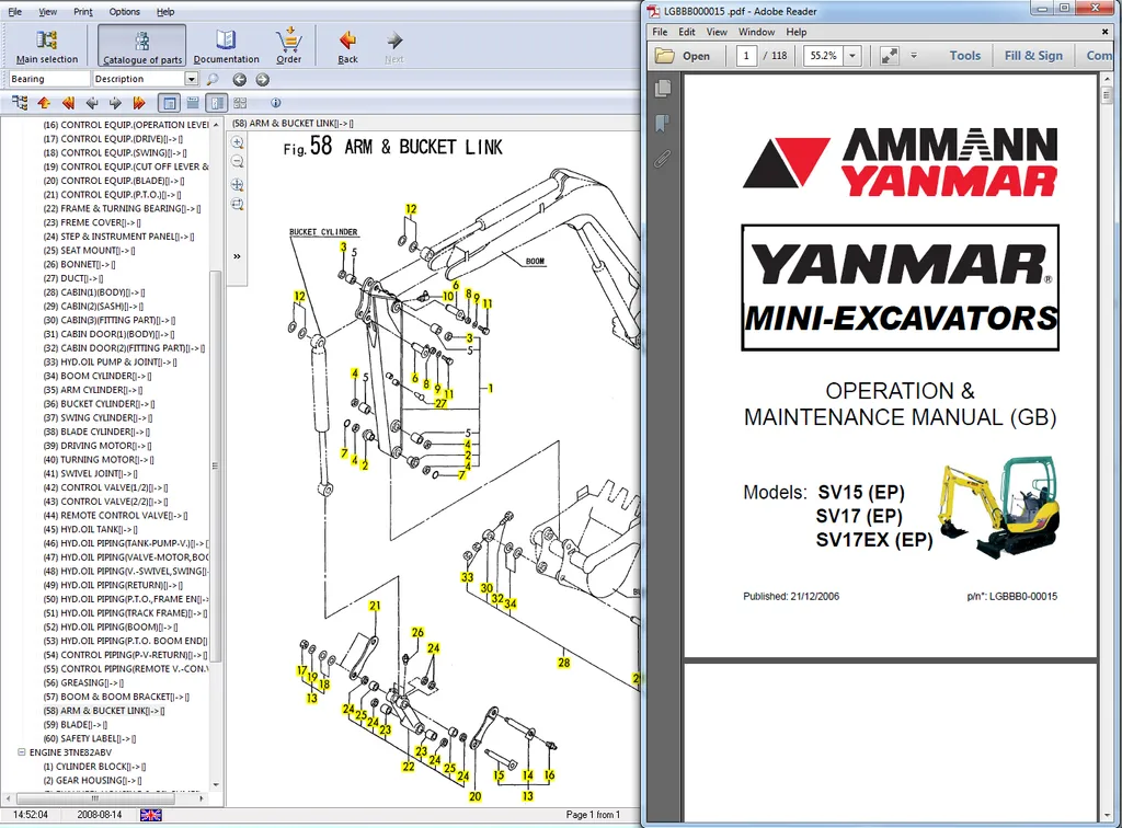 Heavy Equipment Pdf - AutoDVD Yanmar Heavy Equipment, 10,7 ГБ,