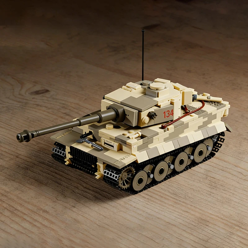 Тяжелый военный танк-конструкт – обзор и цена Heavy Equipment Lego