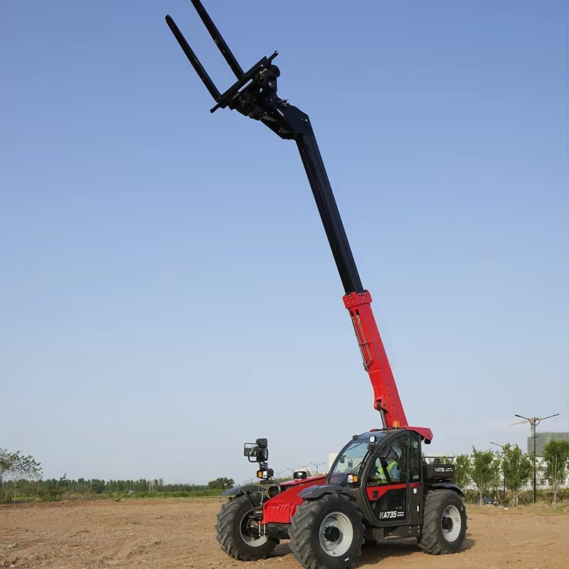 Телескопический погрузчик для  – обзор и цена Telescopic Handler Boom