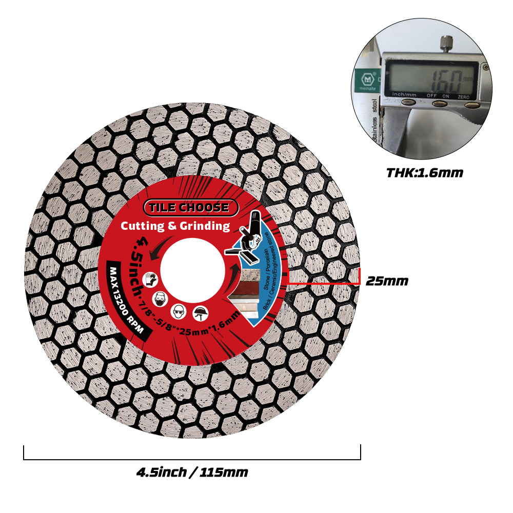 D115 мм/125 мм алмазное лезвие – обзор и цена Brick Cutting Saw