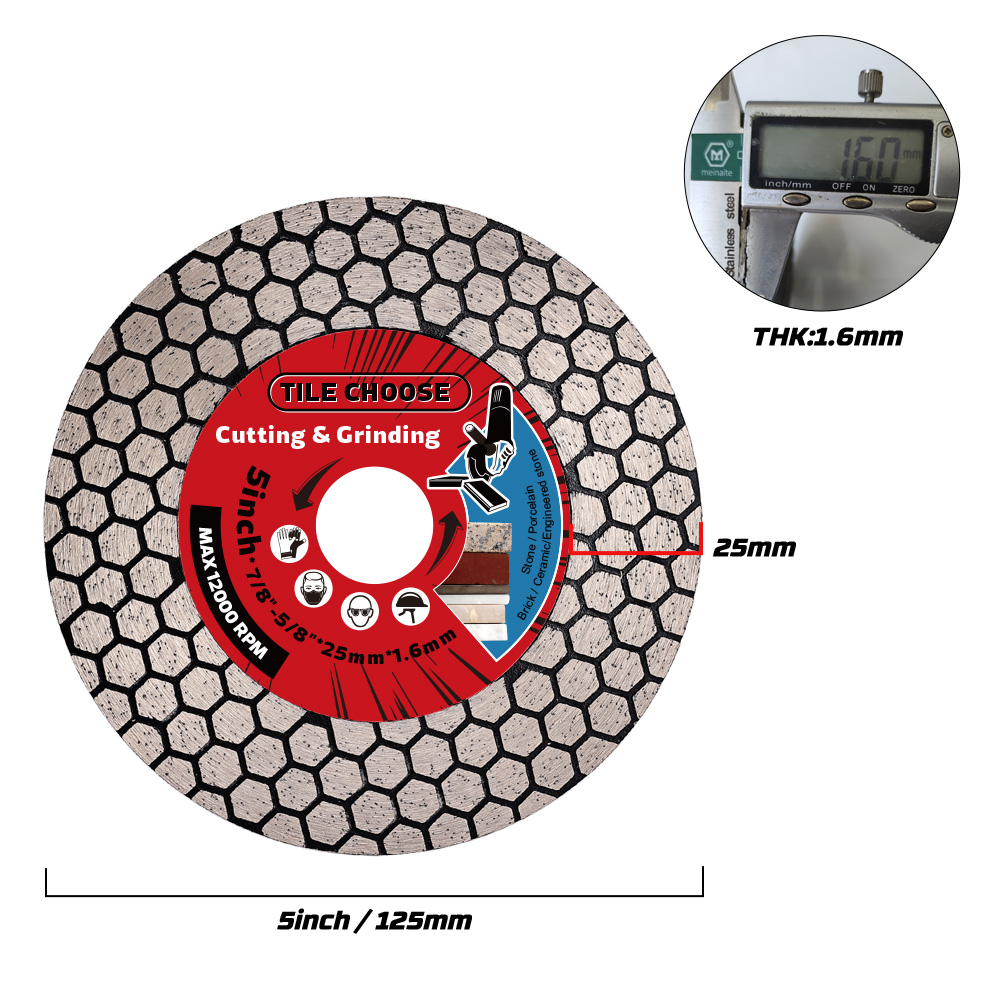 D115 мм/125 мм алмазное лезвие – обзор и цена Brick Cutting Saw