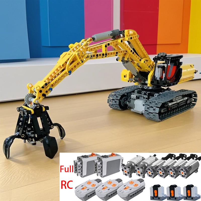 НОВЫЙ технический экскаватор,  – обзор и цена Heavy Equipment Lego