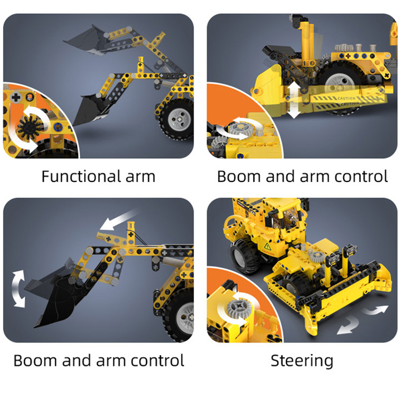 693 шт., Детский конструктор « – обзор и цена Heavy Equipment Lego