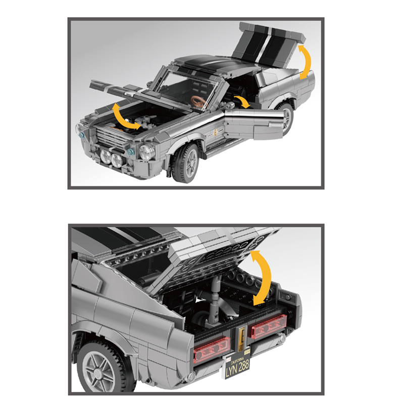 Ретро-конструктор Ford Mustang – обзор и цена Heavy Equipment Lego