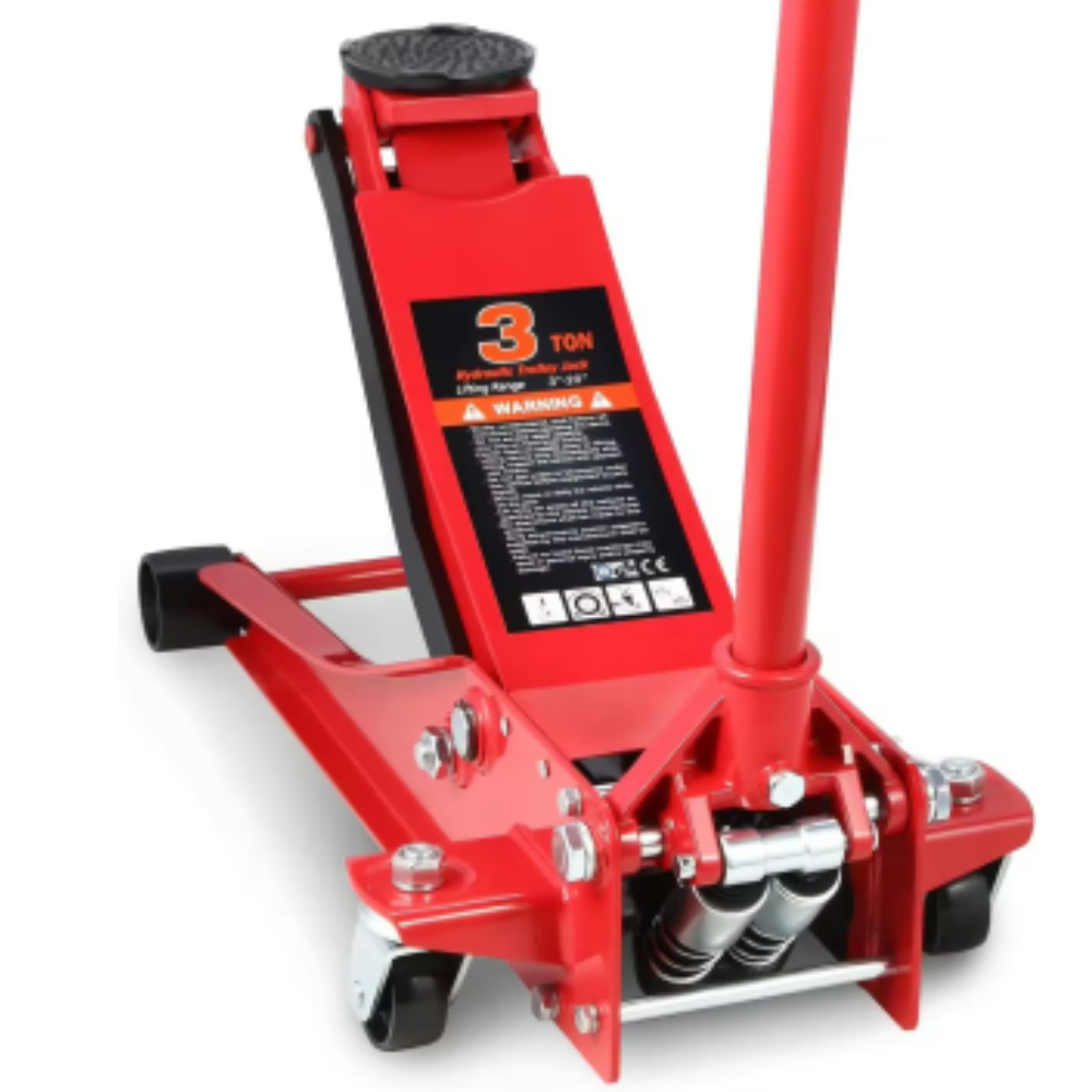 Красно-синий гидравлический до – обзор и цена Hydraulic Floor Jack