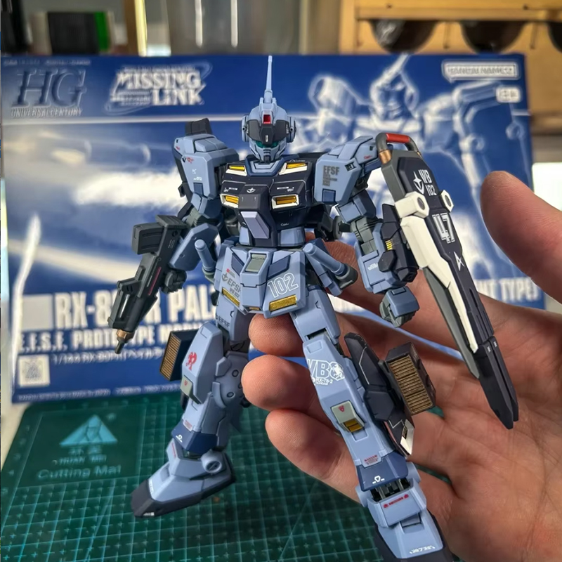 Bandai HGUC 1/144 RX 80PR Pale – обзор и цена Heavy Equipment Game
