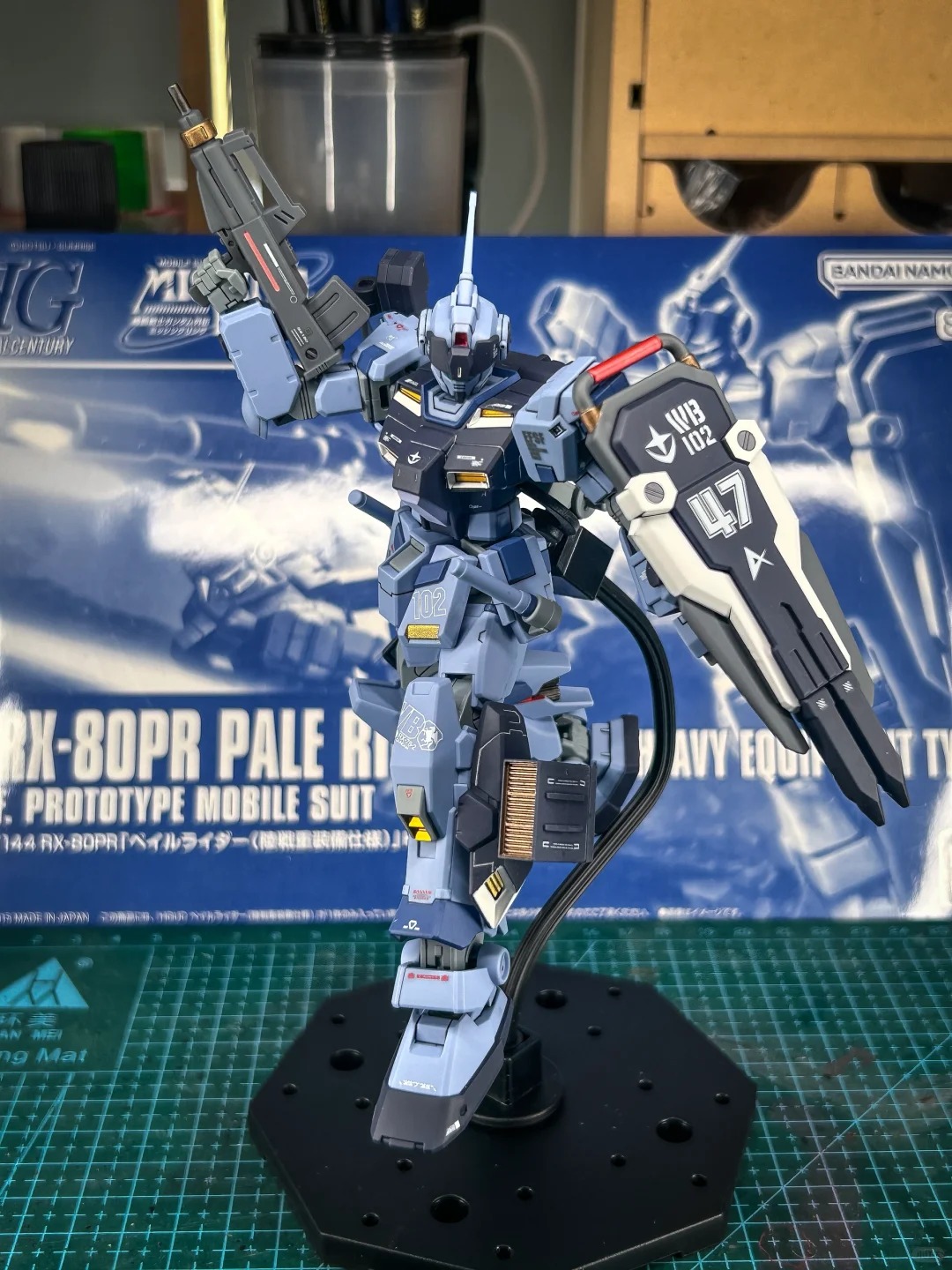 Bandai HGUC 1/144 RX 80PR Pale – обзор и цена Heavy Equipment Game