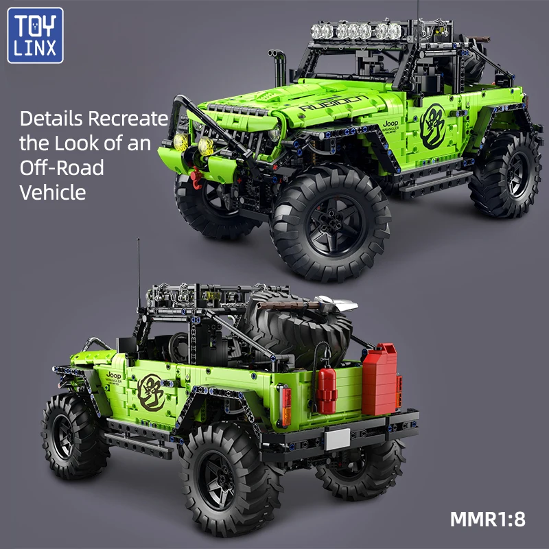 TOYLYNX DIY Moc внедорожник ст – обзор и цена Heavy Equipment Lego