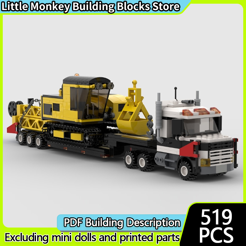 Конструктор MOC: Модель городс – обзор и цена Heavy Equipment Lego