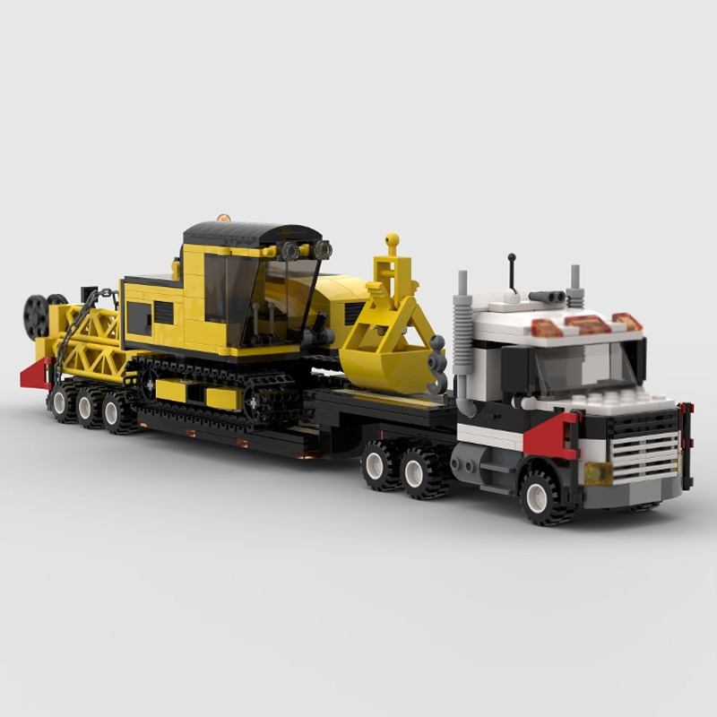 Конструктор MOC: Модель городс – обзор и цена Heavy Equipment Lego