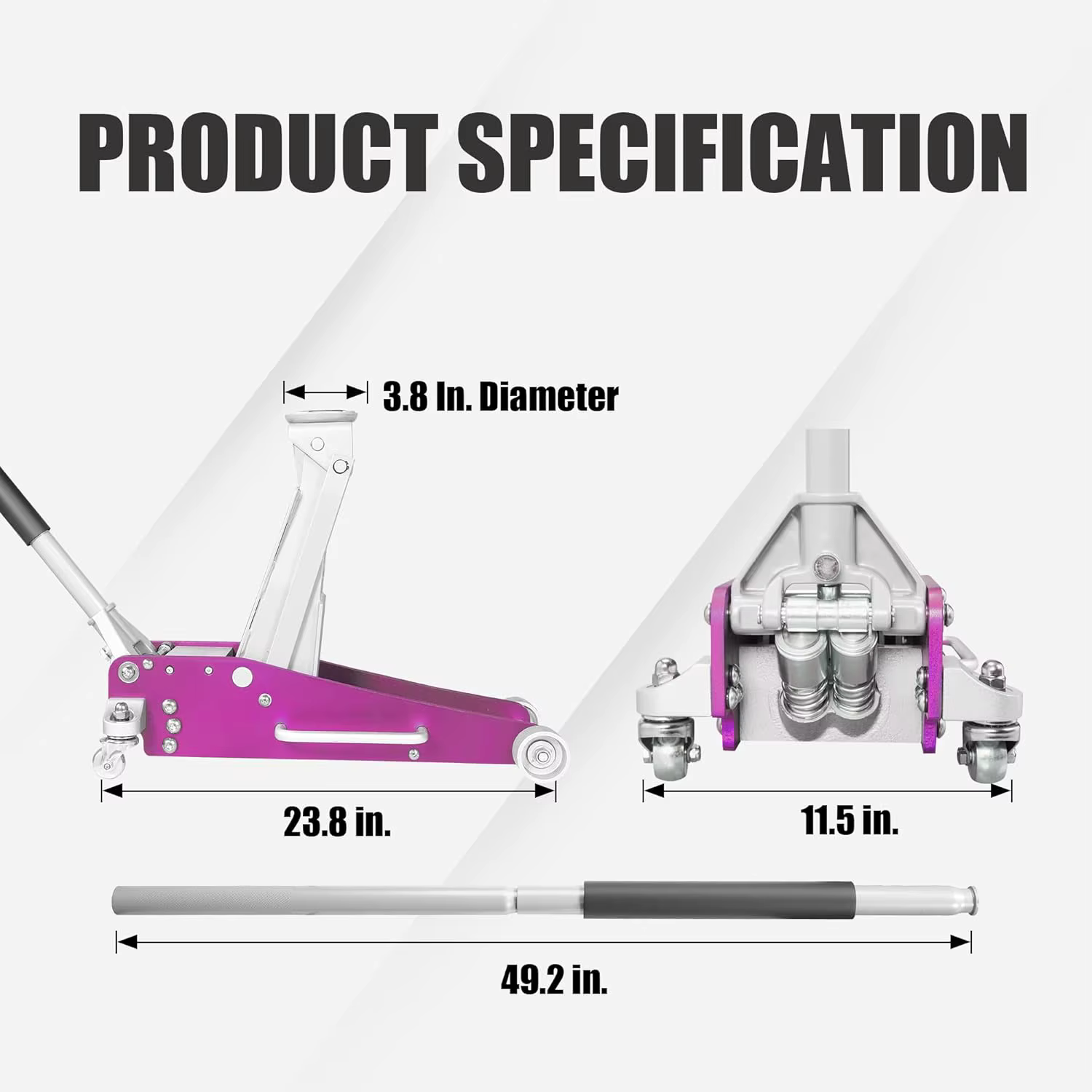 Домкрат гидравлический ALTERTO – обзор и цена Hydraulic Floor Jack
