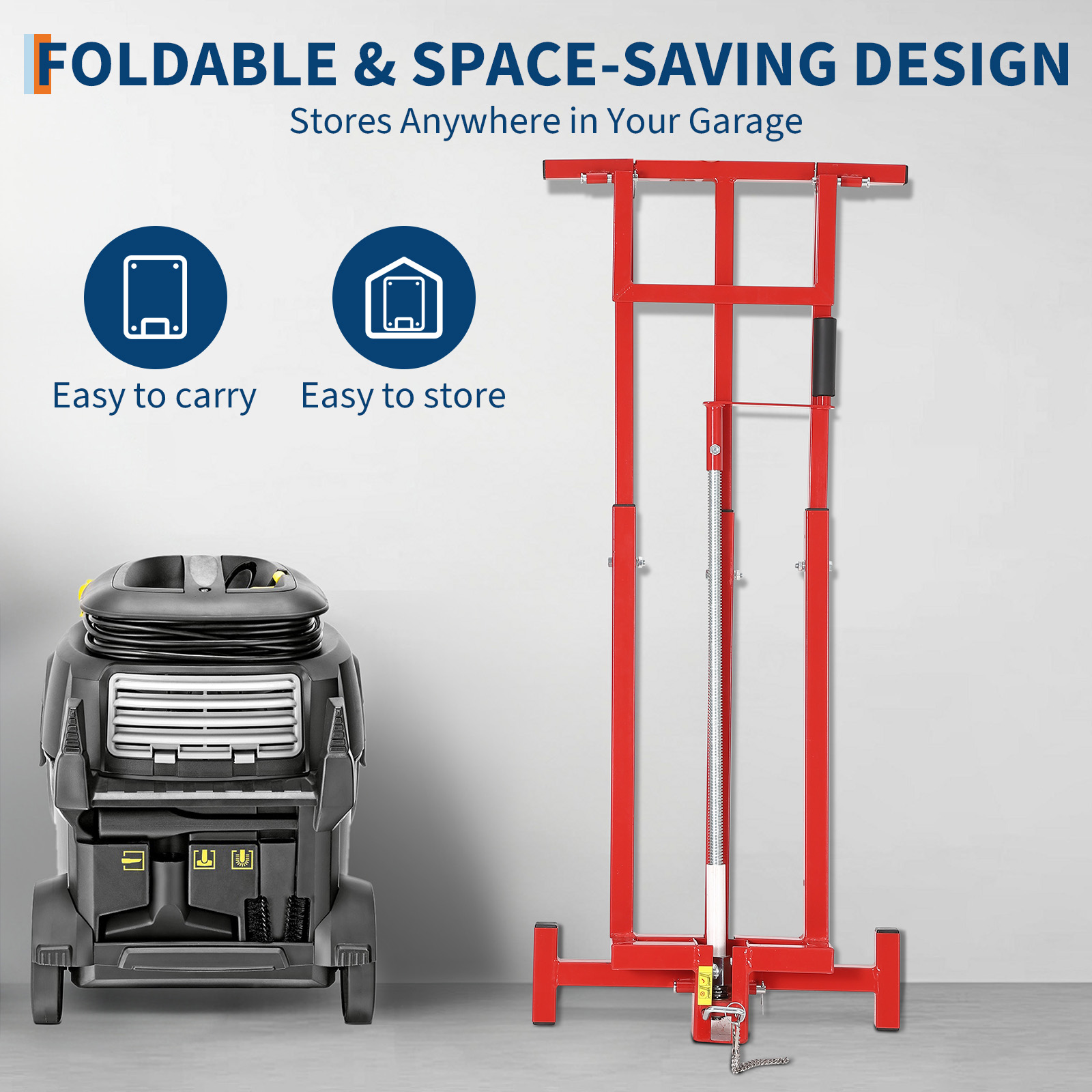 Усиленный складной подъемник д – обзор и цена Heavy Equipment Jack Stands
