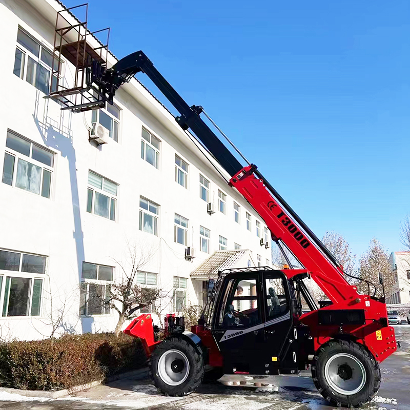 Новая китайская модель грузови – обзор и цена Telescopic Handler Boom