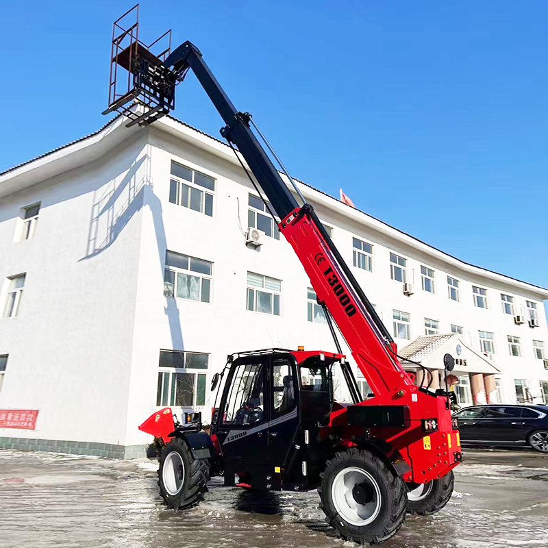 Вездеходный дизельный телескоп – обзор и цена Telescopic Handler Boom