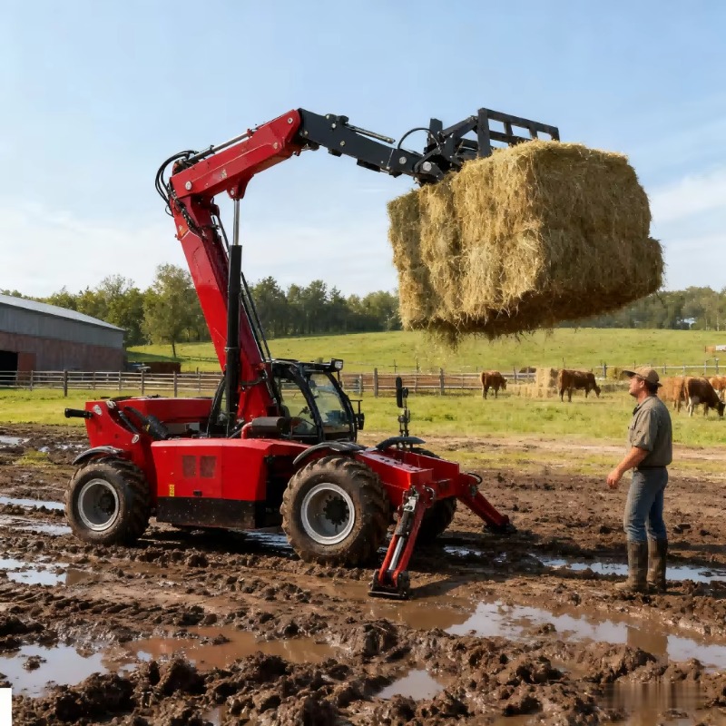 Многофункциональный телескопич – обзор и цена Telescopic Handler Boom