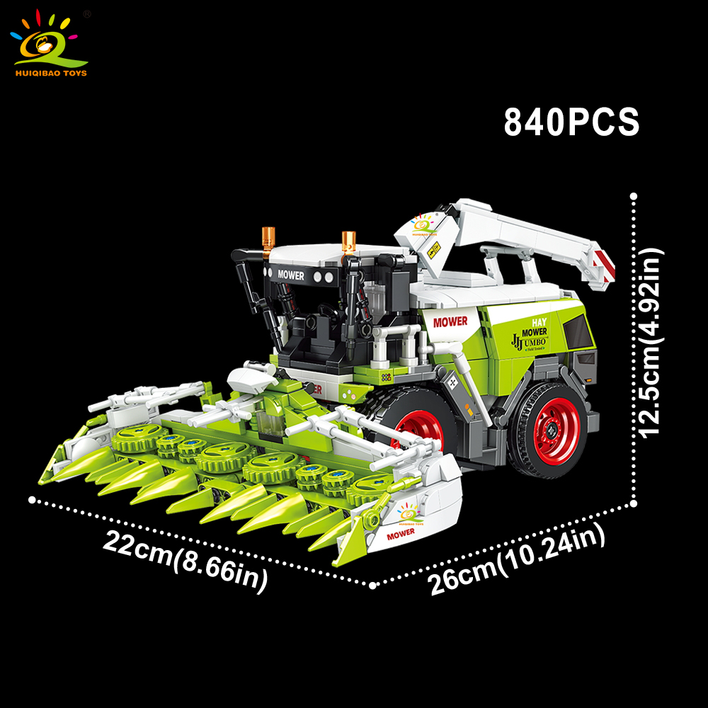 HUIQIBAO модель фермерского гр – обзор и цена Heavy Equipment Lego