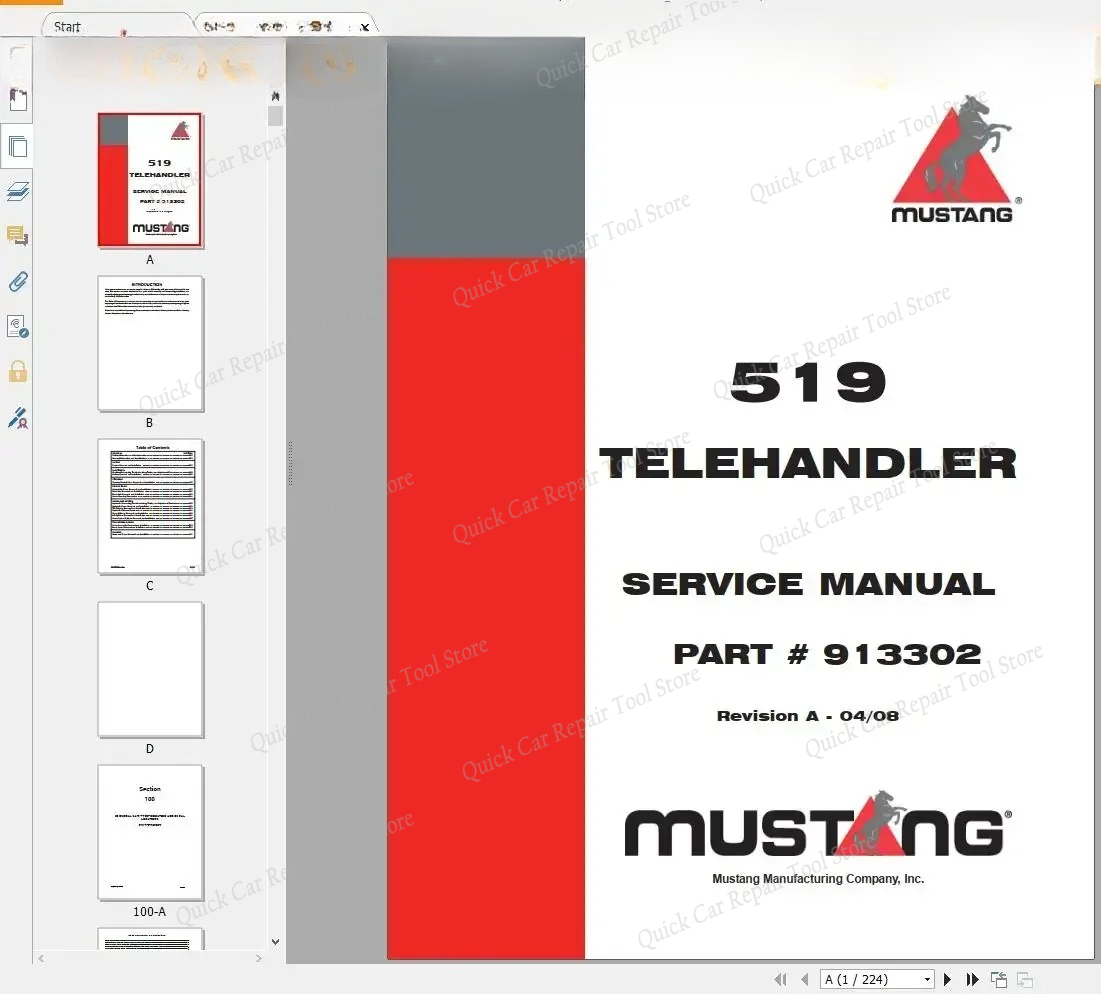 AutoCD Mustang Machinery Тяжел – обзор и цена Heavy Equipment Pdf
