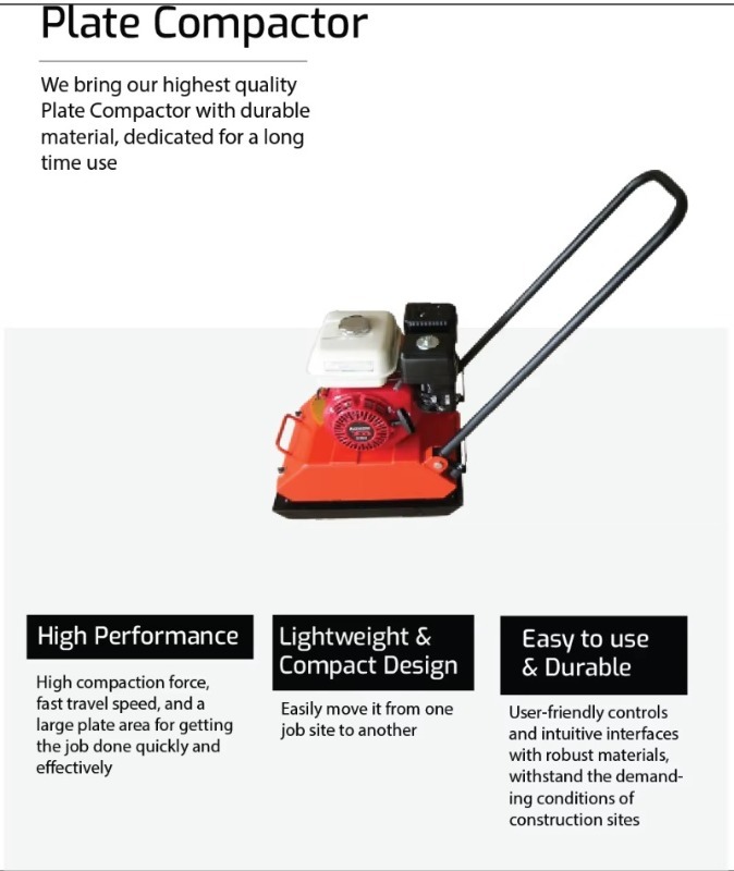 ГОРЯЧАЯ ПРОДАЖА, высококачеств – обзор и цена Plate Compactor Vibrator