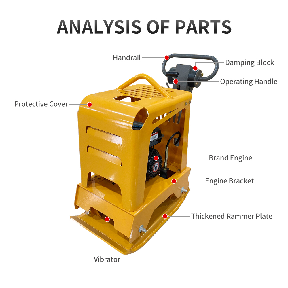 Вибрационная трамбовочная маши – обзор и цена Plate Compactor Vibrator