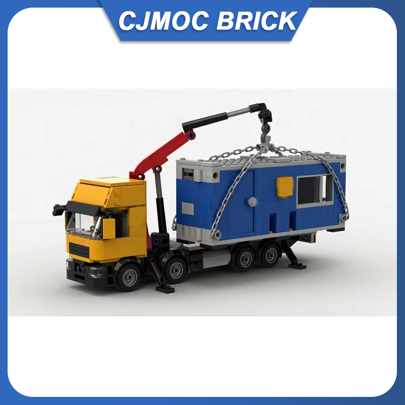 Конструктор MOC: Грузовик-кран – обзор и цена Heavy Equipment Lego