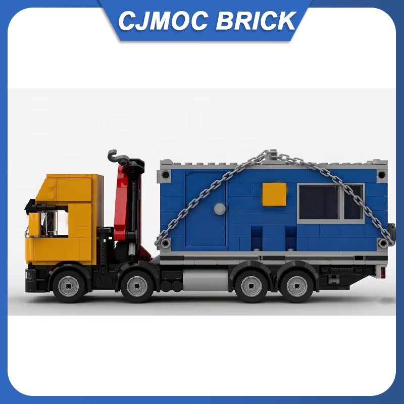 Конструктор MOC: Грузовик-кран – обзор и цена Heavy Equipment Lego