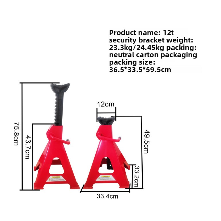 Усиленные регулируемые подстав – обзор и цена Heavy Equipment Jack Stands